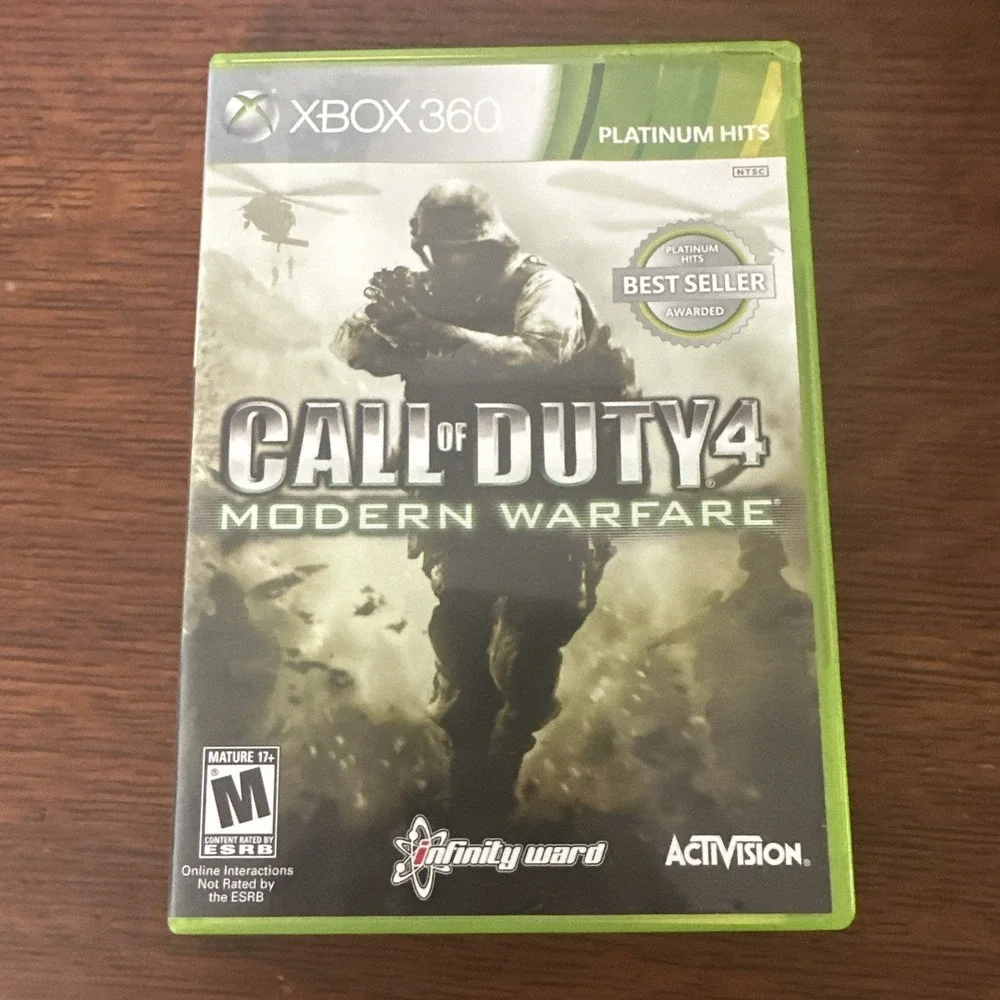 Call of Duty 4: Modern Warfare (Xbox 360, 2010) Complete Tested Working